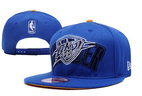 Oklahoma City Thunder NBA Snapback Hat XDF091